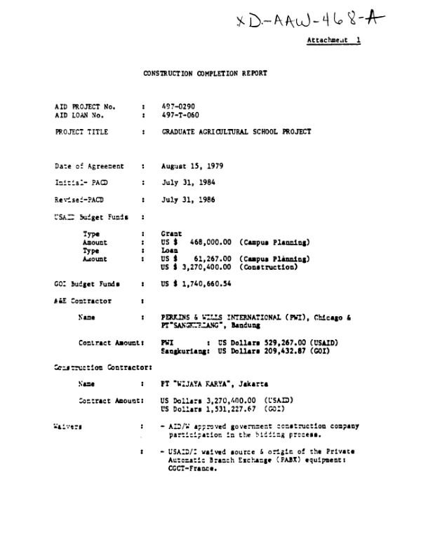 Malaria vaccine research and development : amendment no. 1