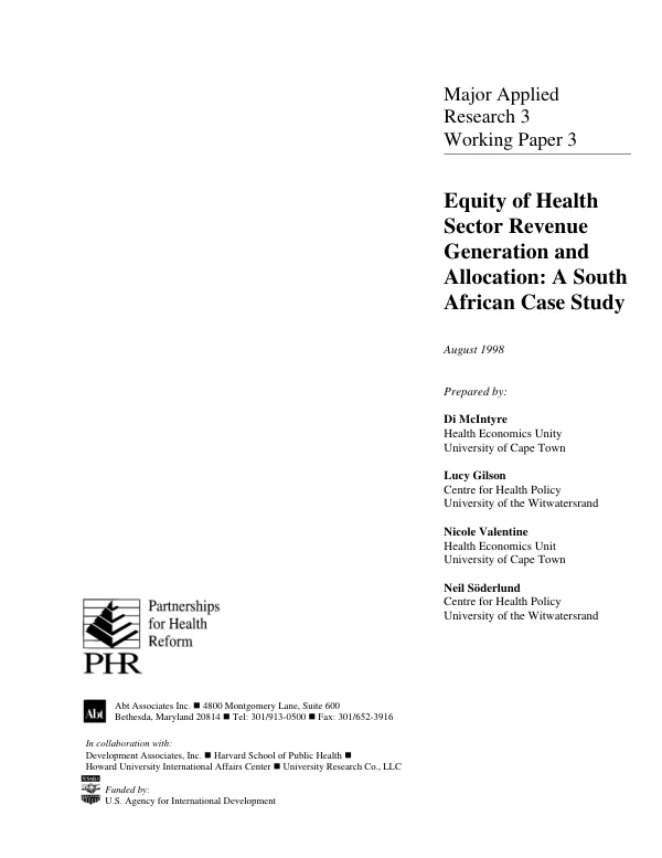AID contract no. OTR-0158-C-00-0143-00 to Automation Research Systems, Limited to provide program and technical support to the Office of Private and Voluntary Cooperation (PVC) within the Bureau for Food for Peace and Voluntary Assistance