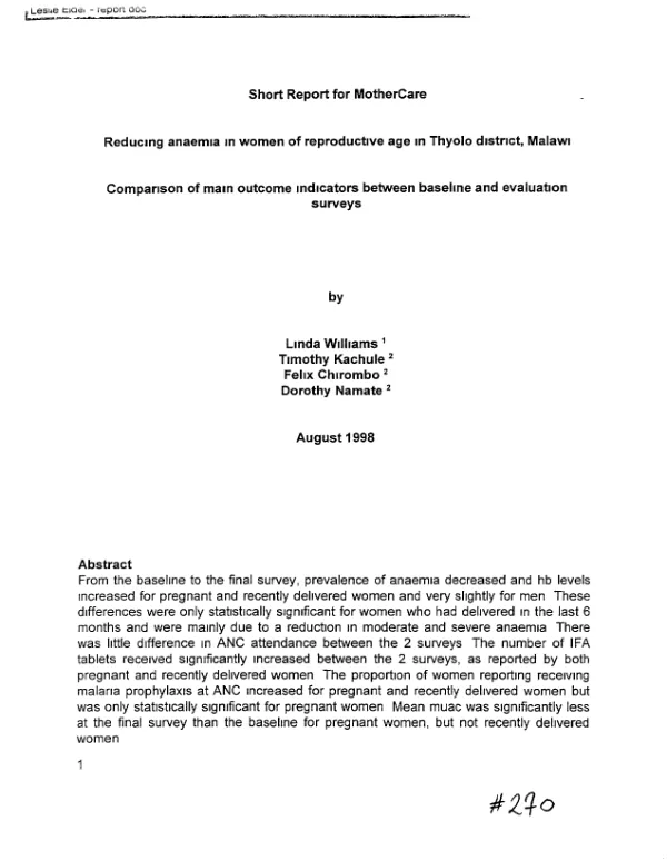 Micro-sites of high potential in the pastoral zone of Niger : reconnaissance, determination, classification and evaluation