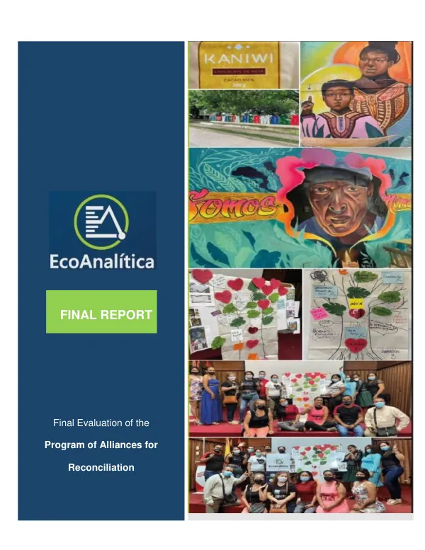 Program of Alliances for Reconciliation (PAR) Final Evaluation