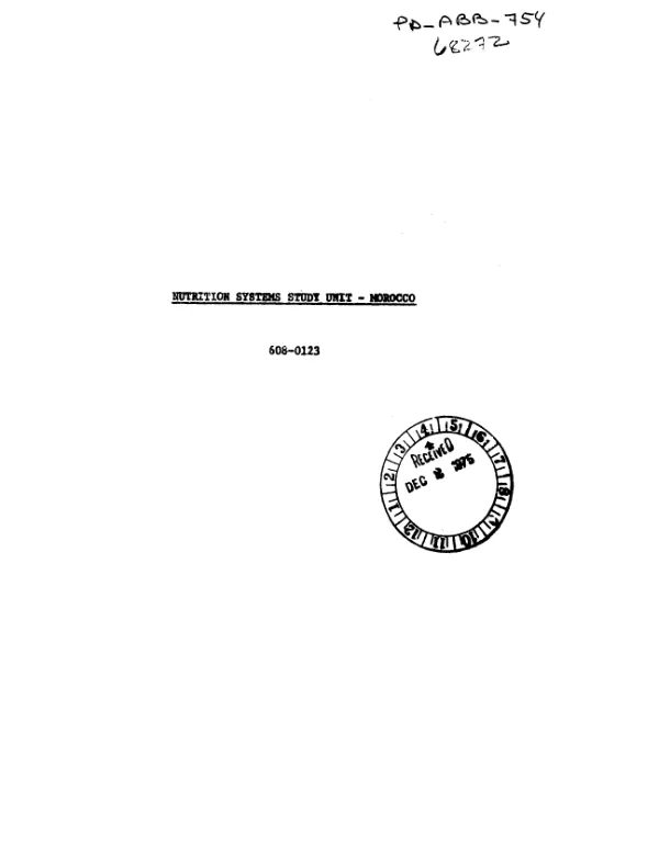 Long term development strategy, food aid : PL-480 Title I program, USAID/Liberia -- Liberia agricultural research and extension II project, 669-0000-C-5085-00