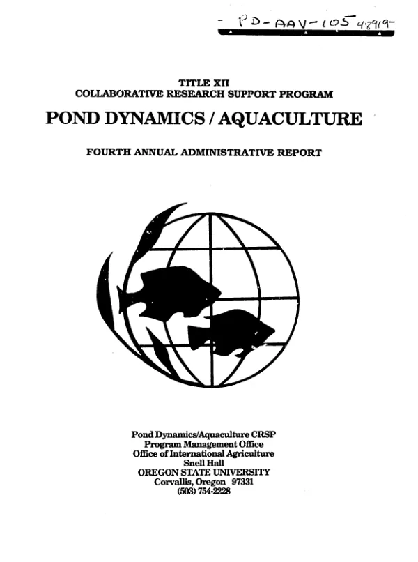 Democracy in crisis : report on the impact of recent events in Burundi and USAID/Burundi"s response