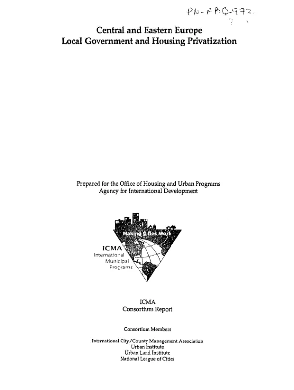 Final report : Gdynia economic development -- Poland