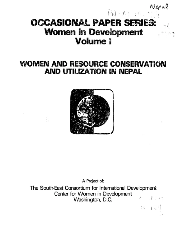 Study -- initial steps in the design of human resources development strategy to support improved environmental and natural resources management : final report