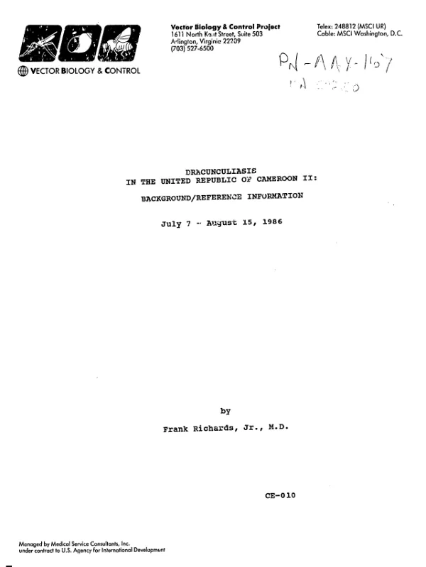 Project close-out report : Honduras natural resources management, 522-0168