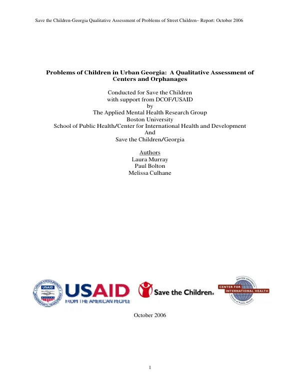Final report : Eritrea coastal and marine resources assessment and project identification