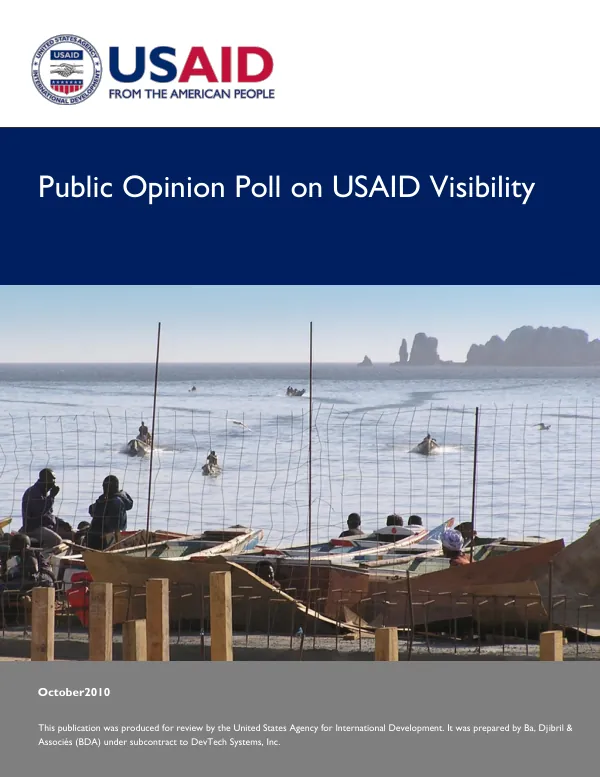 Public opinion poll on USAID visibility