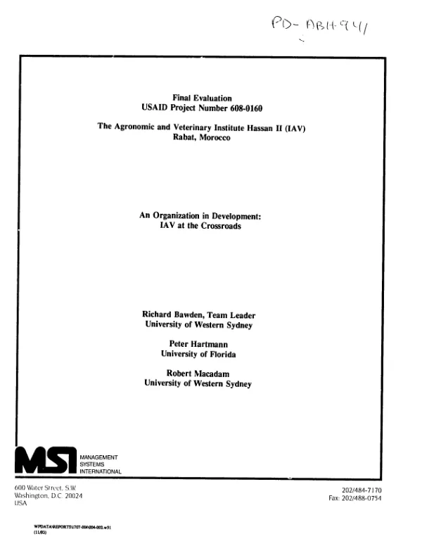 Human resource management and development strategy : holding company for water and wastewater (Arabic)