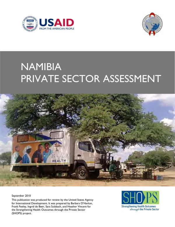 Namibia private sector assessment