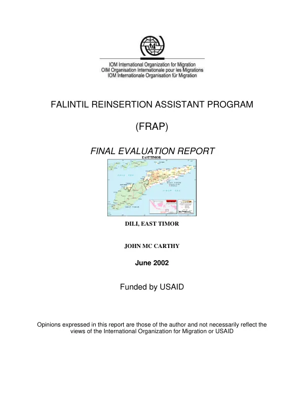 The Justice sector and rule of law national strategy : Palenstine 2011-2013