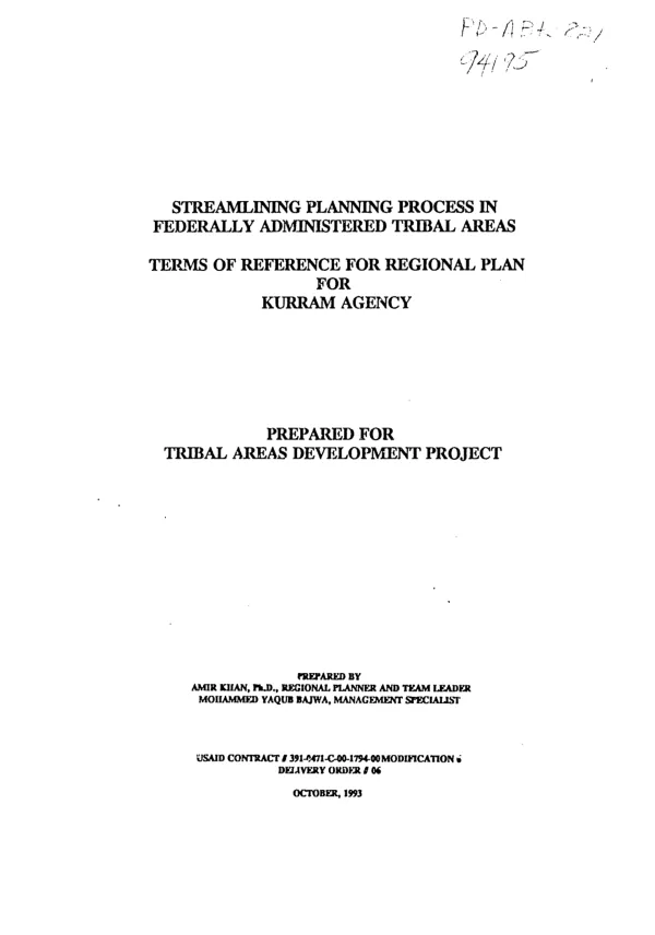 Rebuilding basic health services : project description