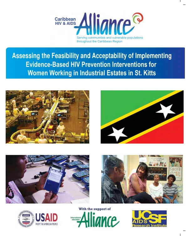 Assessing the feasibility and acceptability of implementing evidence-based HIV prevention interventions for women working in industrial estates in St. Kitts