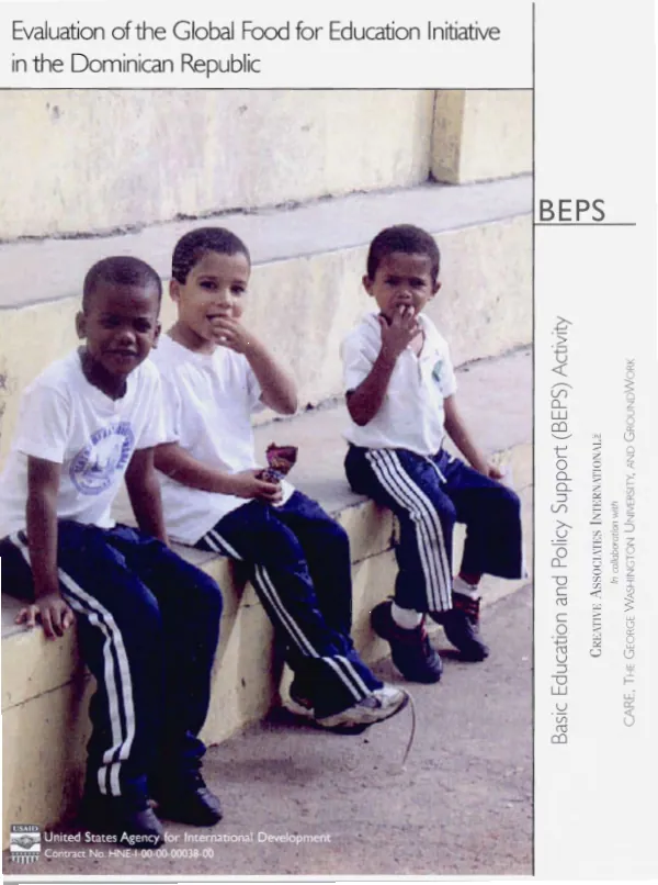 Evaluation of the global food for education initiative in the Dominican Republic