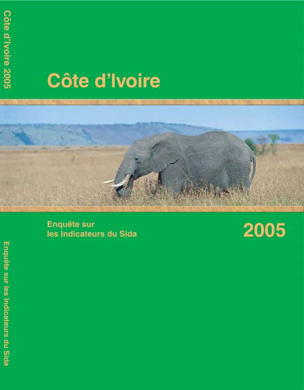 Cote d"Ivoire enquete sur les indicateurs du SIDA 2005