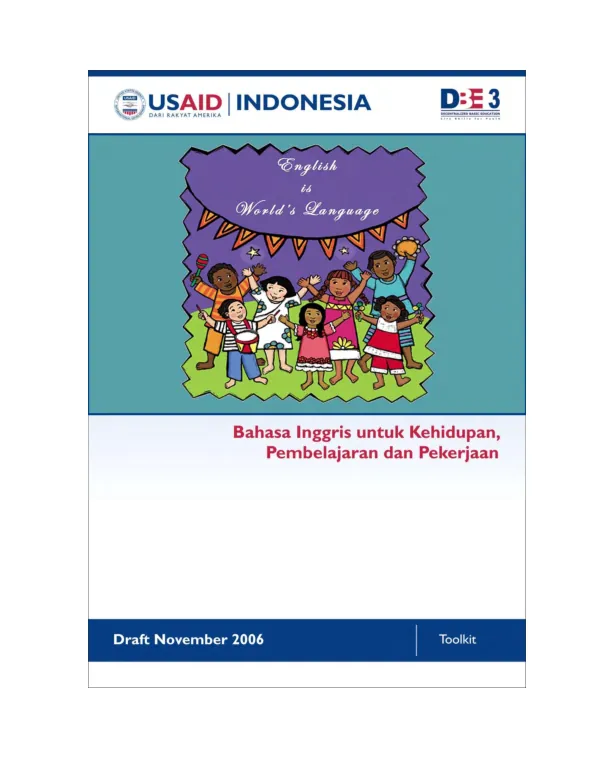 Bahasa inggris untuk kehidupan, pembelajaran dan pekerkaan