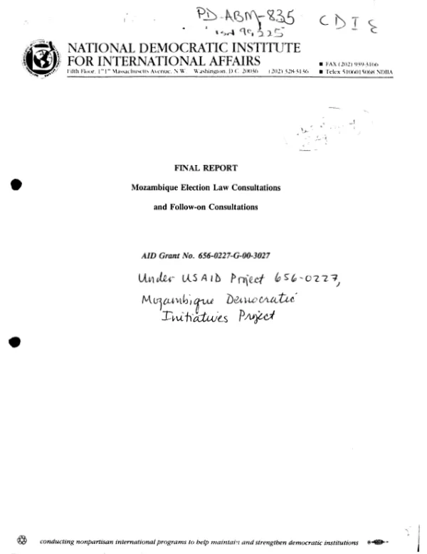 Linking population, health, and environment in Fianarantsoa Province, Madagascar