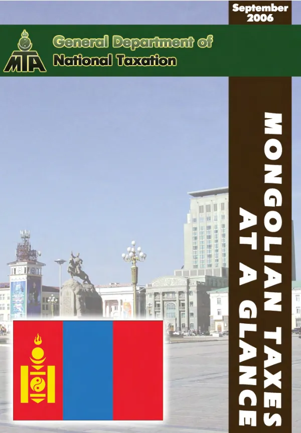 Mongolian taxes at a glance