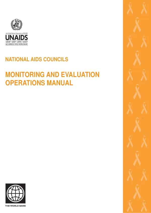 National AIDS councils : monitoring and evaluation operations manual