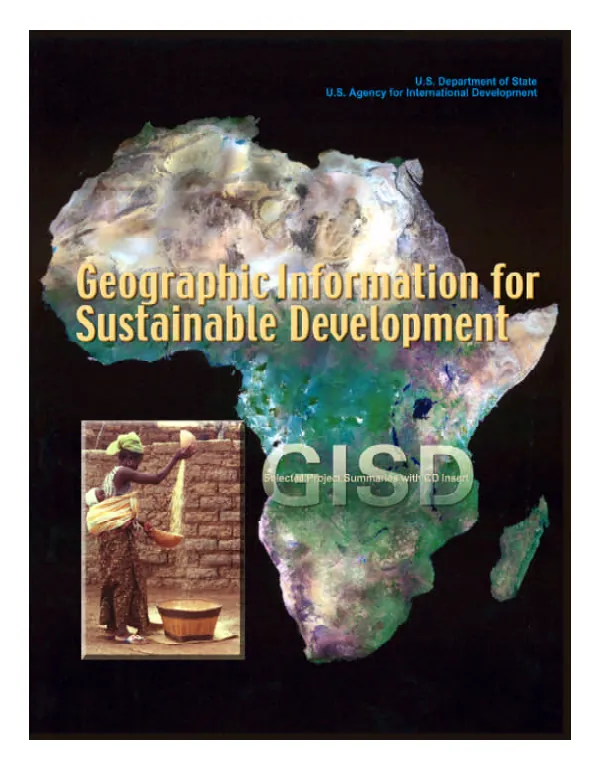 Geographic information for sustainable development