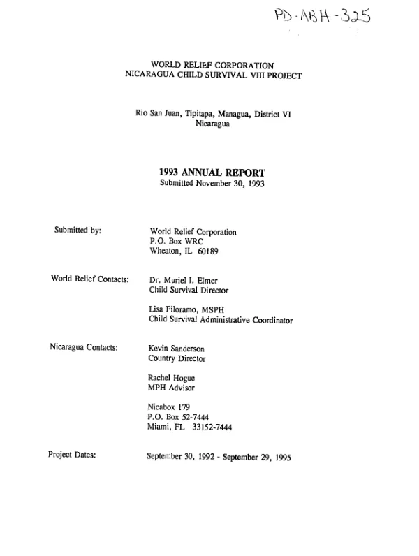 Conformity assessment report