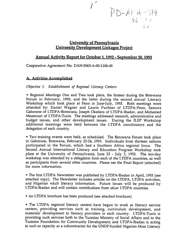 JEA [Jordan Exporters Association] governance, strategic and work planning : final report