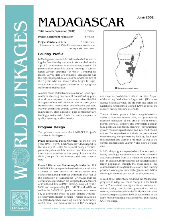World LINKAGES : Madagascar