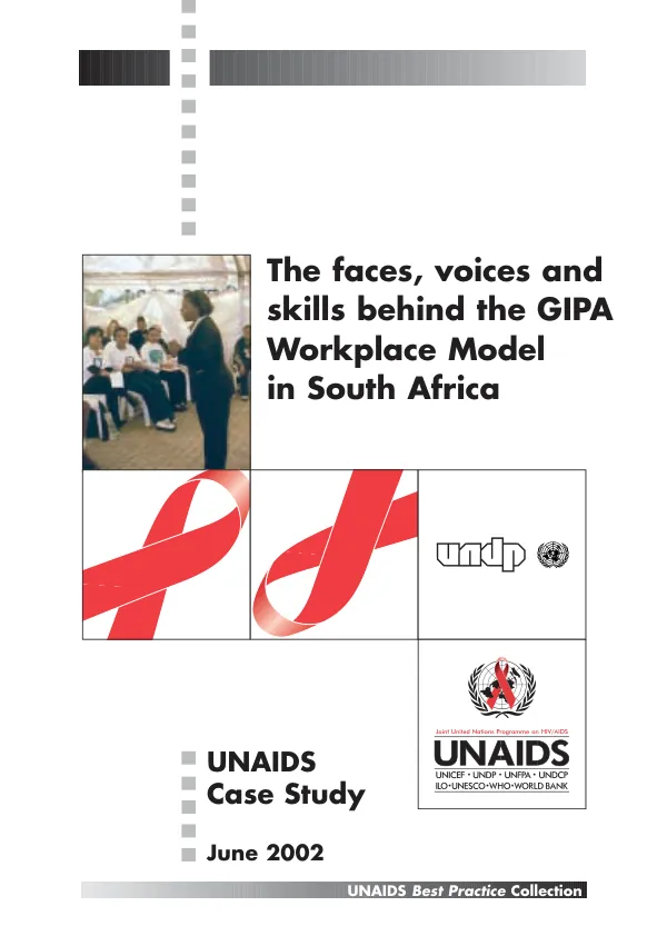The faces, voices and skills behind the GIPA workplace model in South Africa