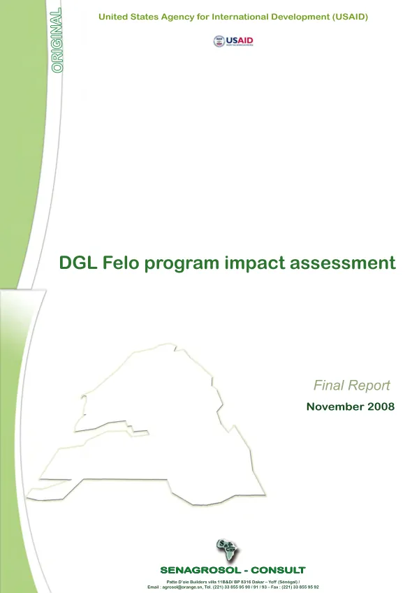 DGL felo program impact assessment