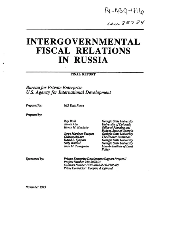 Fishery development support services of the International Center for Marine Resource Development : a catalog of services available under U.S. AID-ICMRD cooperative agreement