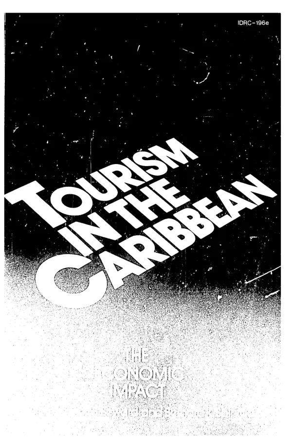 Tourism in the Caribbean : the economic impact
