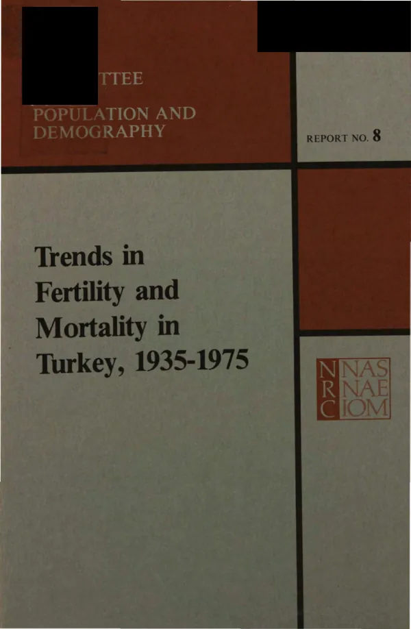 Trends in fertility and mortality in Turkey, 1935-1975