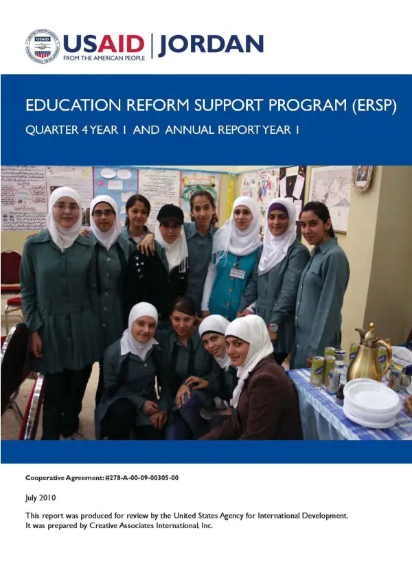 History of the participant training program in Peru