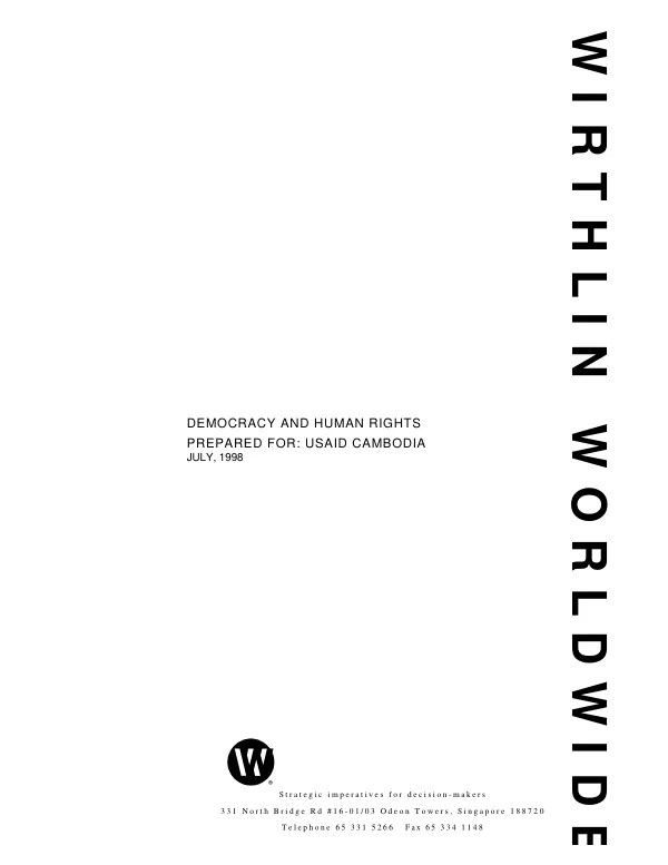 Democracy and human rights