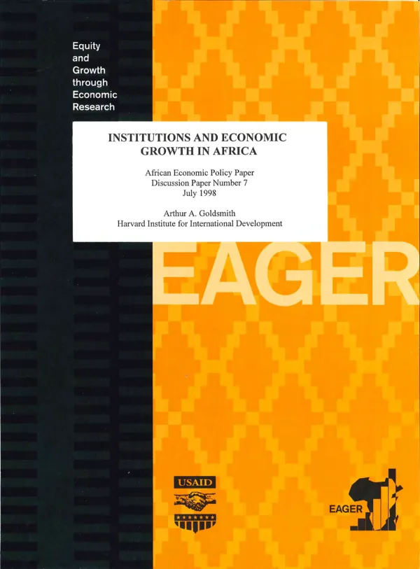 Institutions and economic growth in Africa