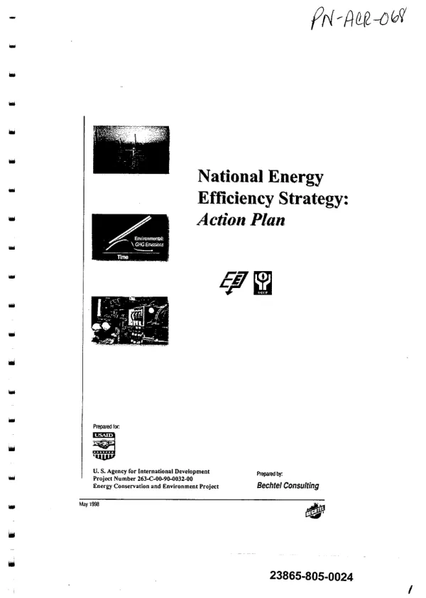 National energy efficiency strategy : action plan