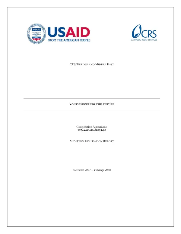 Youth securing the future : mid-term evaluation report