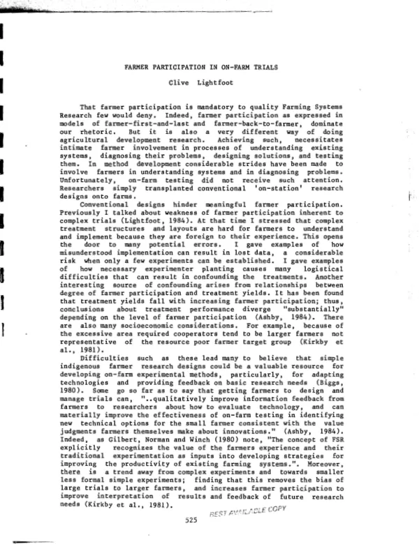 Agro-climatic/environmental monitoring project, May 1988