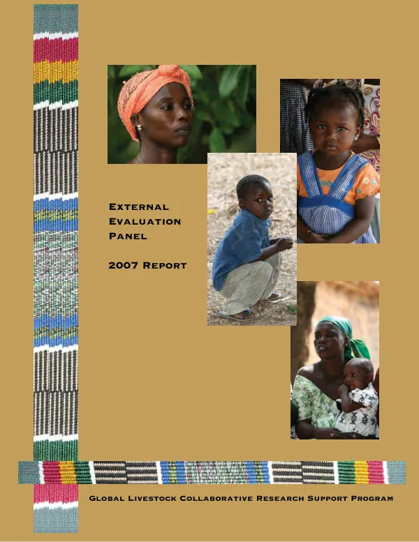 External Evaluation Panel 2007 report : review of the Enhancing child nutrition animal source food management (ENAM) project