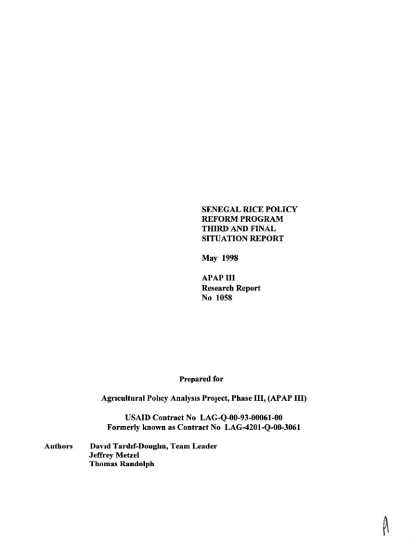 Evaluation of IESC project in Zimbabwe