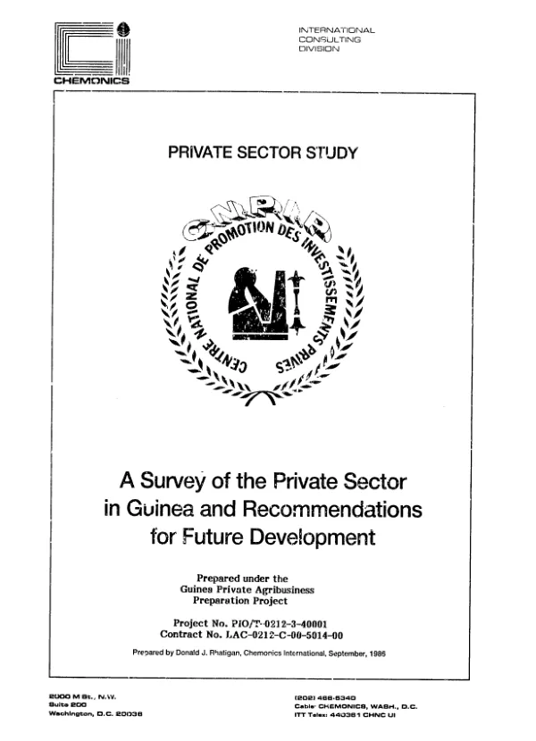 Overview of the Philippine agribusiness sector and recommendations