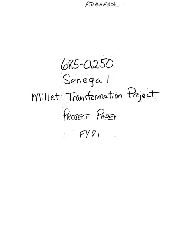 Millet transformation