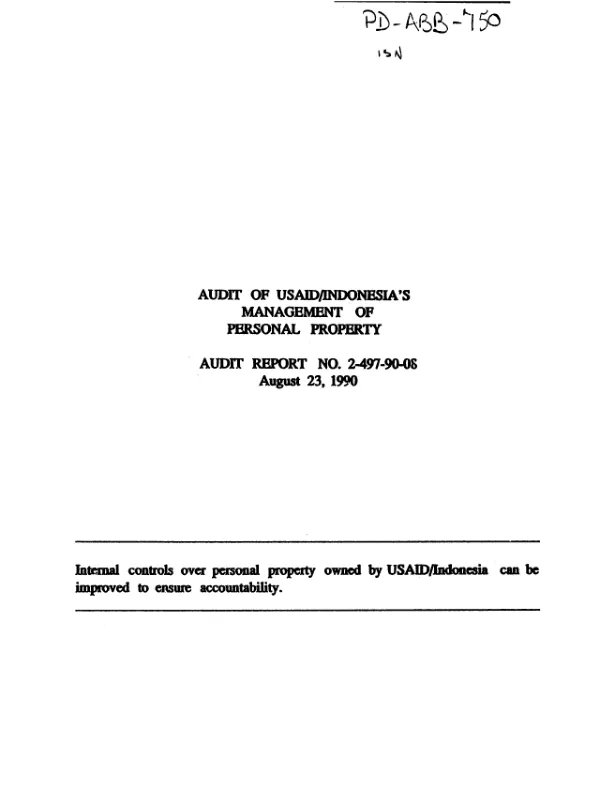 Report of the micro group 8 training program