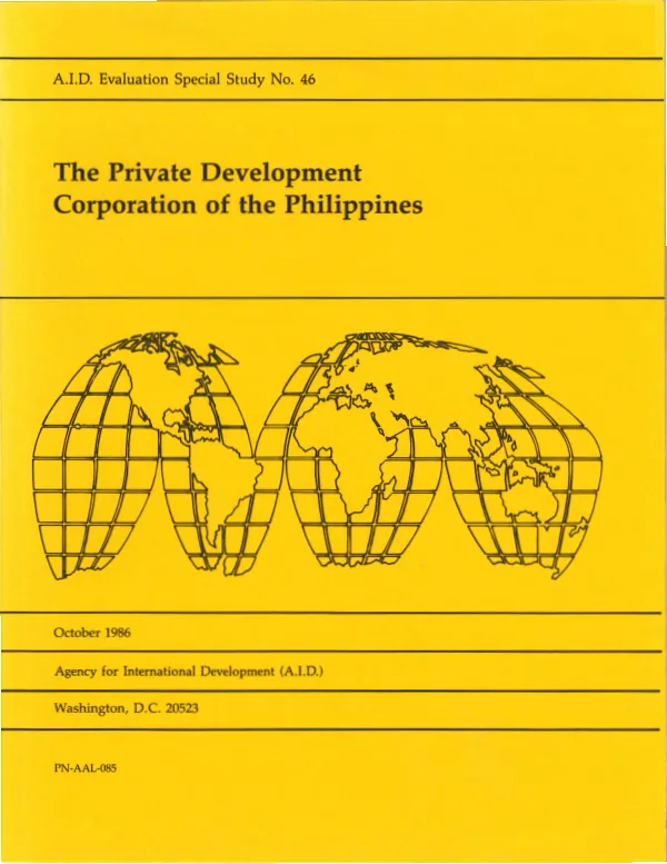 The Private Development Corporation of the Philippines