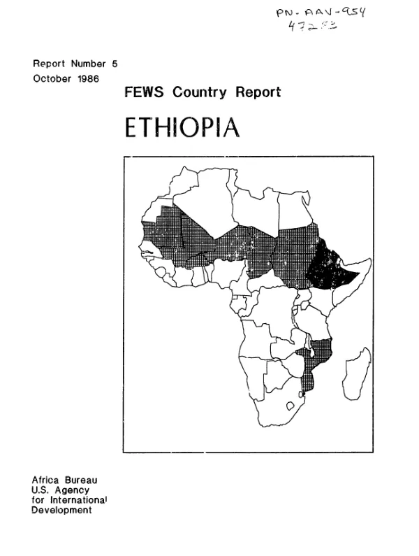 Ethiopia : 1986-a good harvest