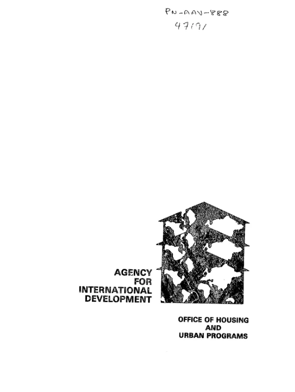 Training strategy for shelter and urban development