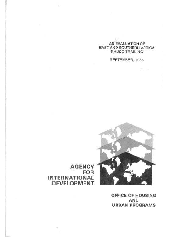 An evaluation of East and Southern Africa RHUDO training