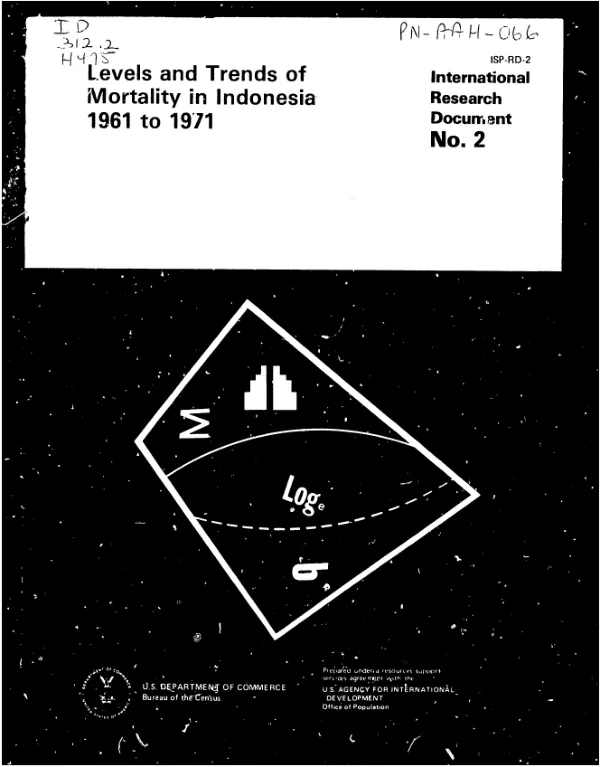 Levels and trends of mortality in Indonesia