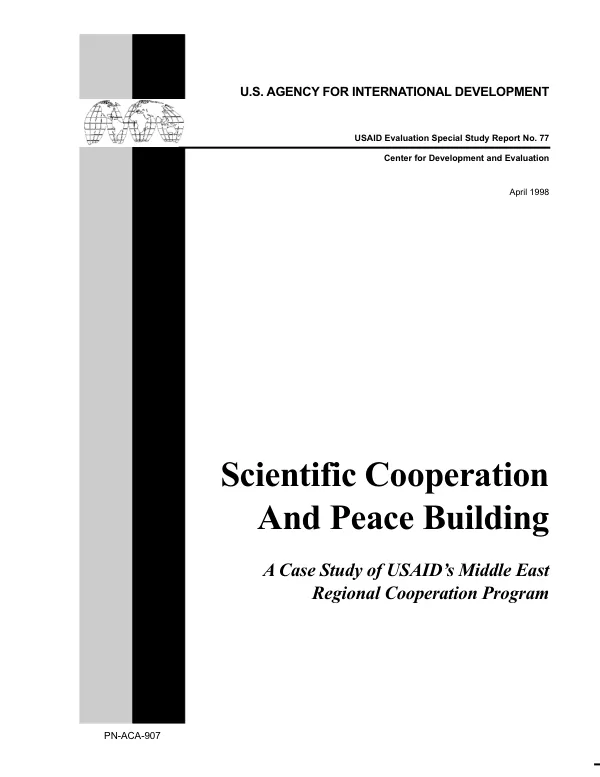STUDY FOR THE OMVS ORGANIZATION AND TRAINING PROGRAM