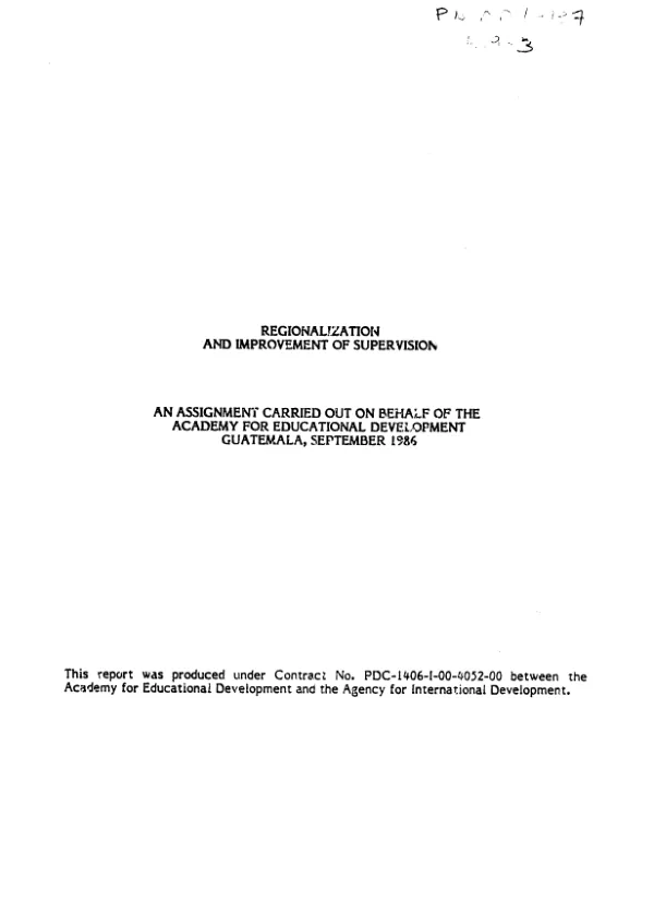 DEVELOPMENT OF A MATERNAL AND CHILD HEALTH/FAMILY PLANNING PROGRAM IN ZAIRE; PROGRESS REPORT, APRIL - SEPT. 1975