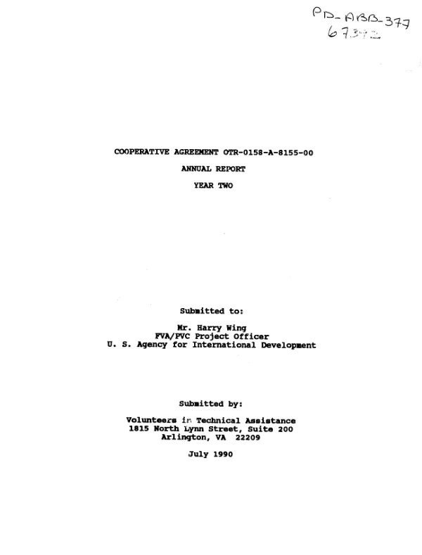 Cassava production systems